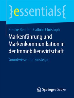 cover image of Markenführung und Markenkommunikation in der Immobilienwirtschaft